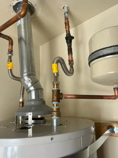 Water heater installation and plumbing repair in Bushs Corner